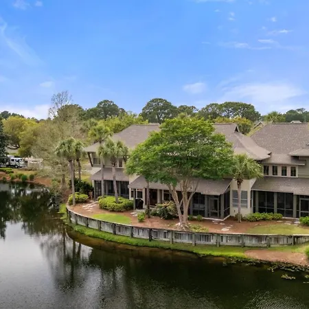 Serene Pondfront Stay W View Pool Golf Cart Walk To Baytowne Wharf